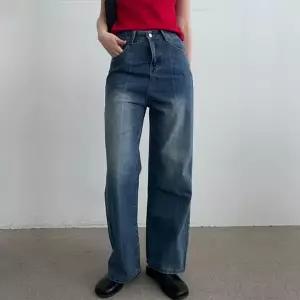 [하프클럽/]데님팬츠 여자 기모청바지 키작은여성바지
