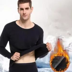 [하프클럽/]겨울 남성내복 보온 기모 발열 내의 세트