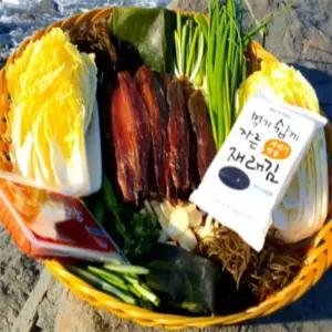 유쎌스토어 구룡포 꽁치 과메기 5미 야채세트 구룡포손질과메기 캠핑구이