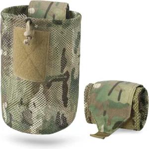 와이넥스 택티컬 몰 덤프 파우치 롤업 매거진 유틸리티 덤프백 드로우스트링 접이식