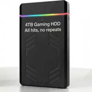 새로운 4 레트로 게이밍 하드 드라이브 20K 게임 3 300 3D/3A 타이틀 프론트 및 와 함께 중복 3가지 시