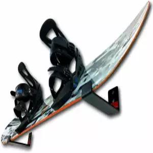 보드 미니멀리스트 스노보드 디스플레이 랙 월 스토리지 마운트 보관