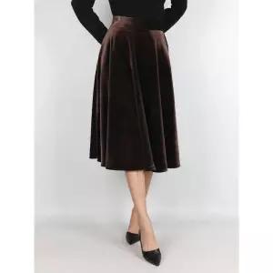파슨스 벨벳 스커트 (ASST0SK02)