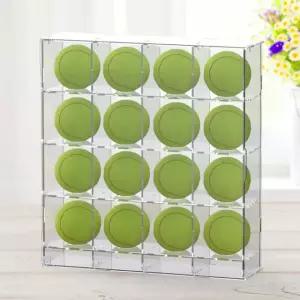 12칸무접착고화질문 싸인볼 36도어 풀 투명 사인볼 야구 투명 케이스 1 케이스 큐빅 규격 전시 36도어 없음 풀 규격 큐빅 야구공 기념품 피규어 전시 보호