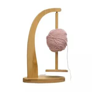 5cm 원사 홀더 뚜껑이 플라워모양 실DIY 원목 플라워모양 정리 7X21 5cm 8 있는 디스펜서 원목 5cm 목제 7X21 보울 코바늘 공예용 8 7X21