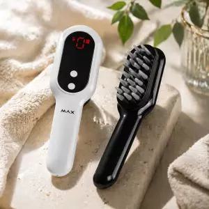 두피 마사지기 LED 탈모 관리 헤어브러시 진동 두피케어 스칼프 마사지기 레이저 관리기