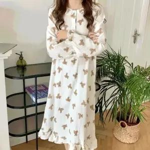 [하프클럽/]아기 파자마 원피스 수면 잠옷 겨울 보온