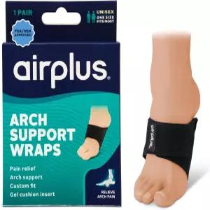 에어플러스 아치 지지대 랩FSA HSA 삽입으로 를 신발 사이즈가 조절 여부와 한 가능한 착용 상관없이 블랙