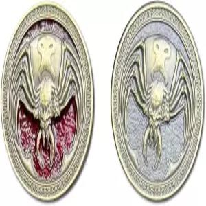 노르드 파운드리 몬스터 코인 ？ 자이언트 판타지 합금 3팩 토큰 위한 마감의 DND RPG 아연 테이블탑 및