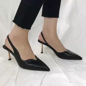 [라일리] Rly 미들힐 샌들 펌프스 하이힐 여성구두 슬링백힐 구