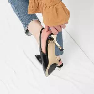 [라일리] Rly 슬링백 여성구두 하이힐 정장구두 슬링백힐 웨지힐