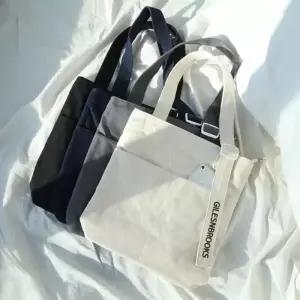 [라일리] Rly 바구니 나들이 여자캔버스가방 코디 미니 캔버스