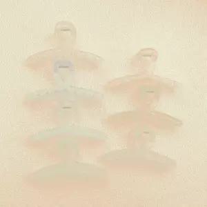 [옷자락]여자 투명 꼬임 베이직 데일리 헤어 집게핀