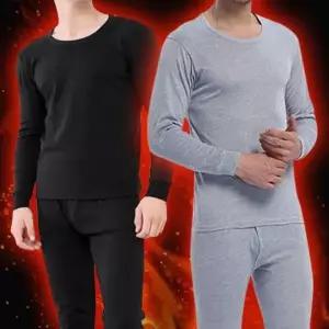 [하프클럽/]이지핏 기모 겨울 내의 세트 남성 따뜻한 성인 내복