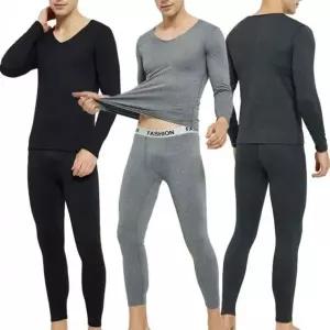 [하프클럽/]남성 기모 내복 세트 따뜻한 겨울 내의 남자 방한