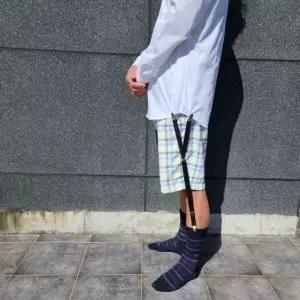 [하프클럽/]남성 멜빵 셔츠 와이셔츠 정장 멜빵 밴드 멜빵 고정