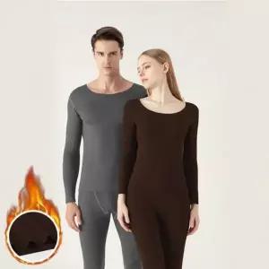[하프클럽/]심리스 발열 내복 겨울 기모 속옷 남녀공용 이너웨어