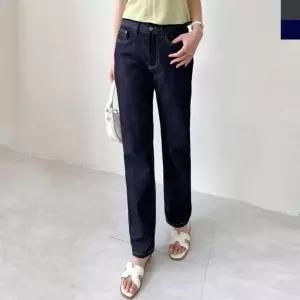 [하프클럽/]여자 일자청바지 여성 여름 논페이드청바지 생지팬츠