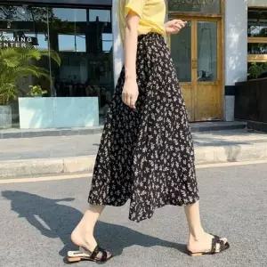 [하프클럽/]여성 여름 치마 스커트 하이웨스트 A라인 여성 의상