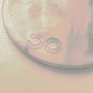 [옷자락]여자 데일리 아크릴 그라데이션 이어커프 귀찌