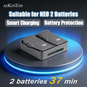 DJI Neo 2 드론 배터리용 양방향 충전 허브 LED 고속 휴대용 파워뱅크 액세서리용