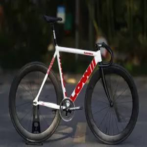 자전거 완차 레이싱 블랙 블랙핑크로고 앞뒤브레이크 에디션 완성차 실버블랙로고 매트블랙