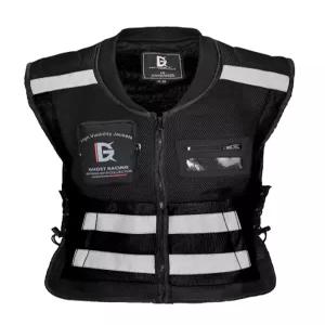 가슴 보호대 오토바이 형광 안전조끼 라이더 모토크로스 재킷 바이크 장비