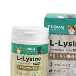 고양이 파우더 감기 영양제 엘라이신 피모 허피스 면역력