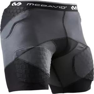 맥데이비드 컴프레션 패딩 거들 반바지 엉덩이 꼬리뼈 라크로스 등 농구 허벅지 축구 패드