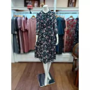 [앤디스클라인] 세이브존07 들장미 프린트 쉬폰 원피스 A2NBO683P (10328022)