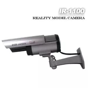 Coms 모형CCTV 카메라 실내외겸용 LED작동 고정형/CCTV모형/CCTV모형카메라/가정용씨씨티비모형