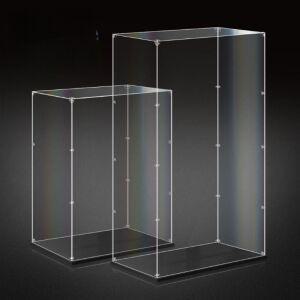 케이유 대형아크릴케이스 피규어 투명 건담 60cm 45x40cm