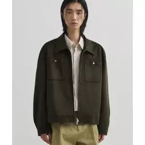 매장정품 드로우핏 DRAW FIT 스웨이드 패널 트러커 집업 자켓 [D.KHAKI] DFJK4313DKH 208872