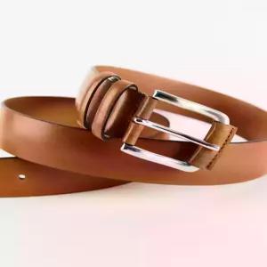 닥스 ACC 선물포장쇼핑백동봉 라이트 브라운 통가죽 벨트 DBBE5F604