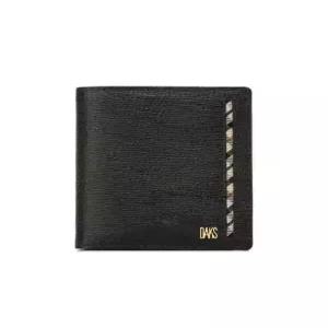 닥스 ACC 선물포장쇼핑백동봉다크브라운 골드 로고 중지갑 DBWA2E913W3
