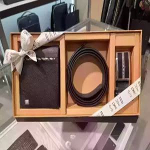 닥스 ACC 쇼핑백동봉닥스 반지갑벨트세트 DBWA2E905BKDBBE2E990BK