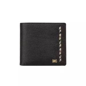닥스 ACC 선물포장쇼핑백동봉 브라운 체크포인트 가죽 중지갑 DBWA4F913