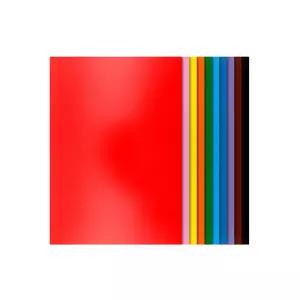 칼라 마닐라지 A4 8절 10색 혼합 50매 240g 마분지 색지 두꺼운 도화지