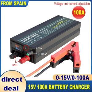 12V 100A 자동차 LiFePO4 배터리 충전기 60a 80A forLithium Batteries12.6V/14.6V 40a 50a 자동차 고속 충