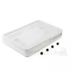 [생활] 화이트 수납정리함 수납상자 접이식수납박스 장난감수납함 옷수납정리함 정리박스 52L