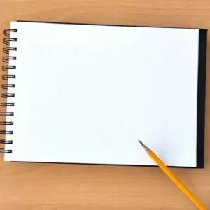 스프링 노트 필기 드로잉 스케치 일반 무지