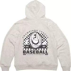 [RIZPICK]후드집업 뒷면 프린트티셔츠 베이스볼 챔피온전