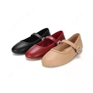 바바라슈즈 최초가 178,000 세븐플로어 소가죽 메리제인 여성플랫 1cm_SFG551. 927774