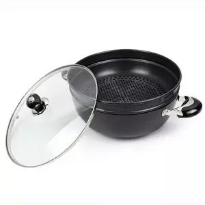 찜냄비 RP03HV18 전골 요리솥 알루미늄 업소용 경질 찜솥 28cm