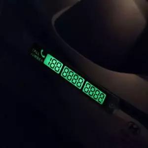 [RIZPICK]야광 메탈 주차번호판 GWM