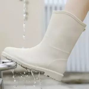 여성 방수 롱 레인부츠 캐주얼 우산 여성레인부츠 레인부츠 첼시부츠