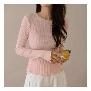 [저스트원] 멜로우 니트터치 모달스판 물결티