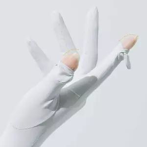 햇빛차단 팔뚝 단추 밴딩 손목트임 롱 암워머토시