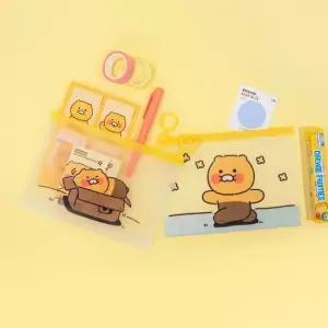 카카오프렌즈 춘식이 PVC 파우치 캐릭터파우치 춘식이파우치 일러스트파우치