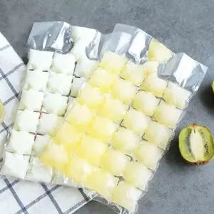 얼음 비닐 얼음틀 음료용 아이스큐브 여름 저장 아이스팩 피크닉 다용도 메이커 가정용 휴대용 주머니일회